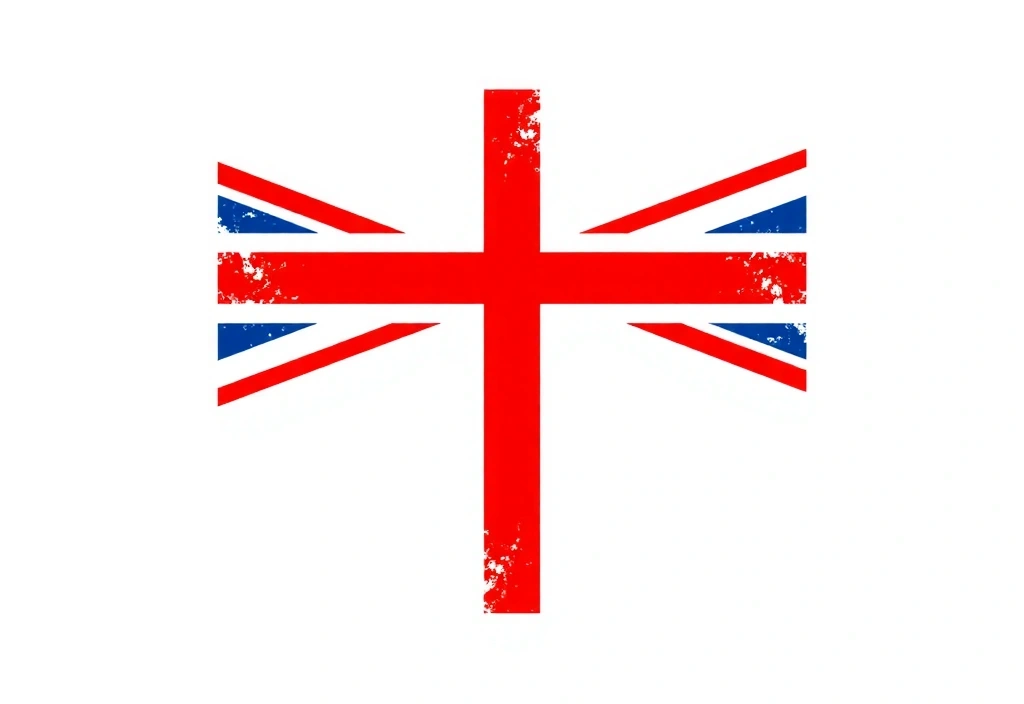 A stylized image of the British flag, representing the governing law of the United Kingdom.