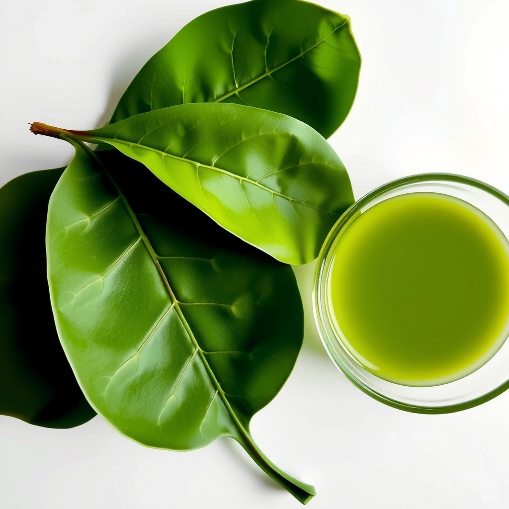 Green Tea leaves and extract